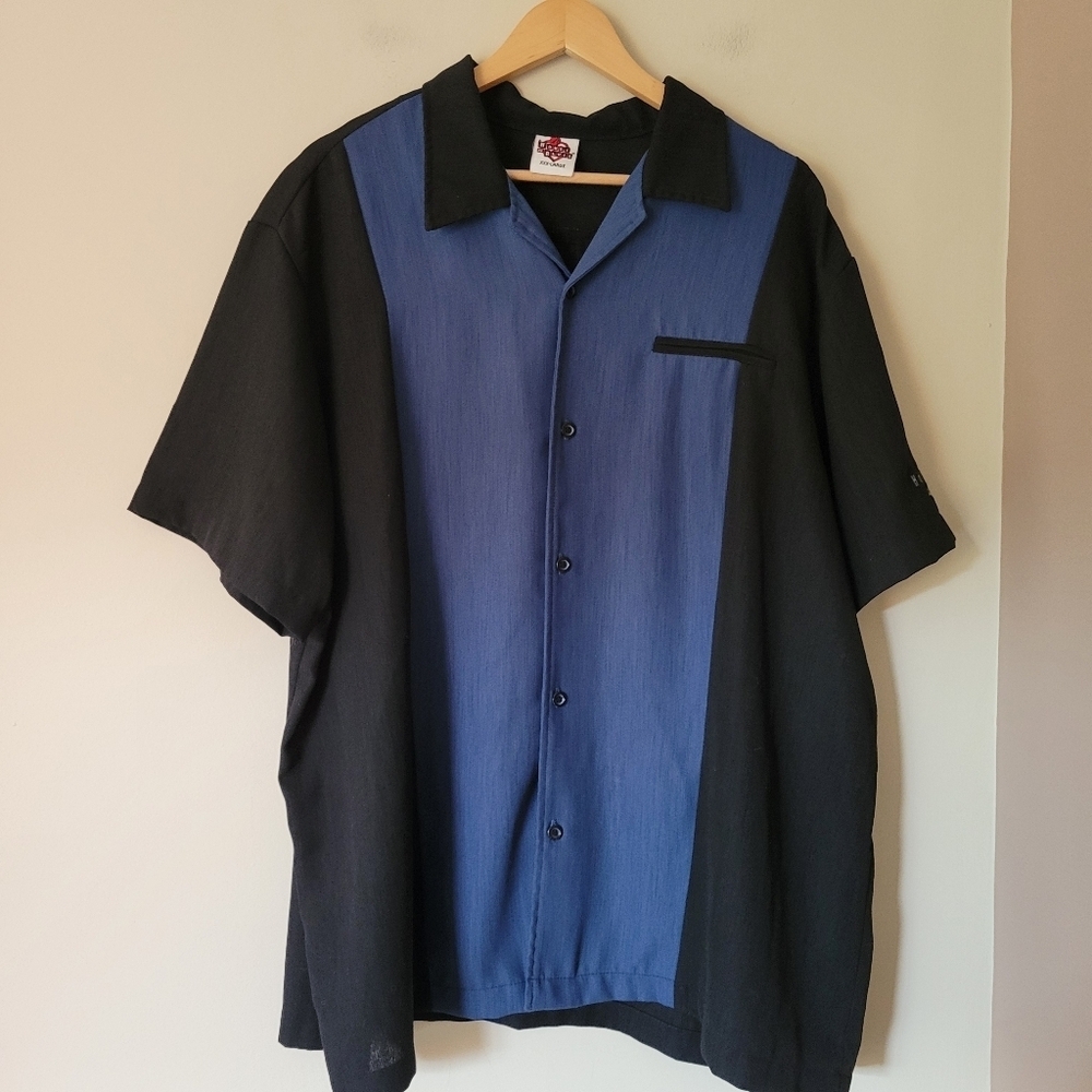 Vintage House Of Blues Men's Rockabilly Bowling Charlie Sheen Shirt Size XXXL